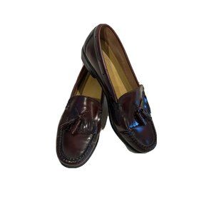 Bass Weejuns Tassel Loafers Women’s Size 8.5 M Washington Brown Leather